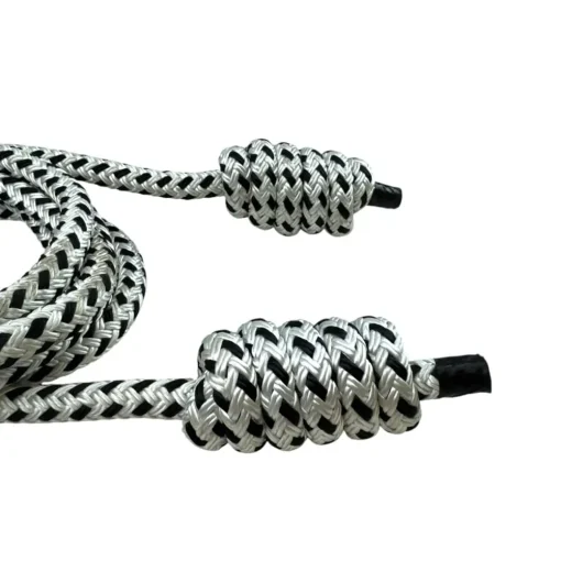 white and black flow rope 3