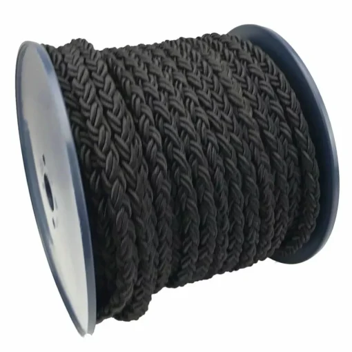 black 8 st nylon rope on a reel 2