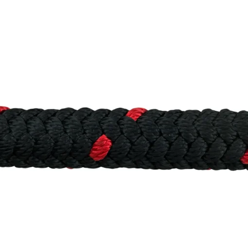 black red dacron flow rope 1