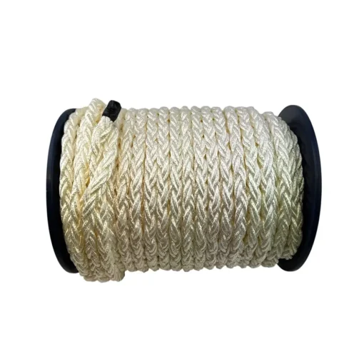 white 8 st nylon rope on a reel 3