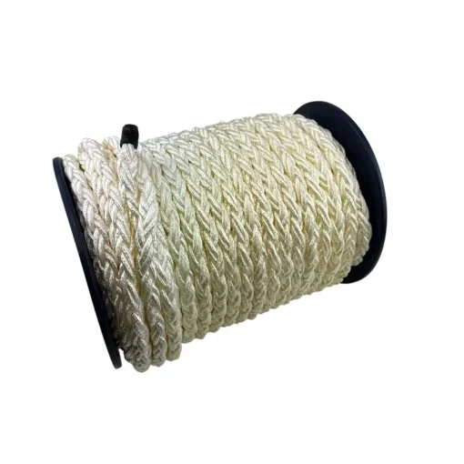 white 8 st nylon rope on a reel 4