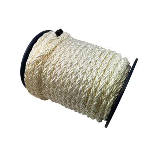 white 8 st nylon rope on a reel 5