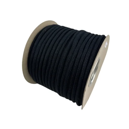 black acrylic cotton magicians cord 1