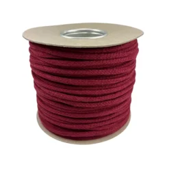 burgundy acrylic cotton cord 5