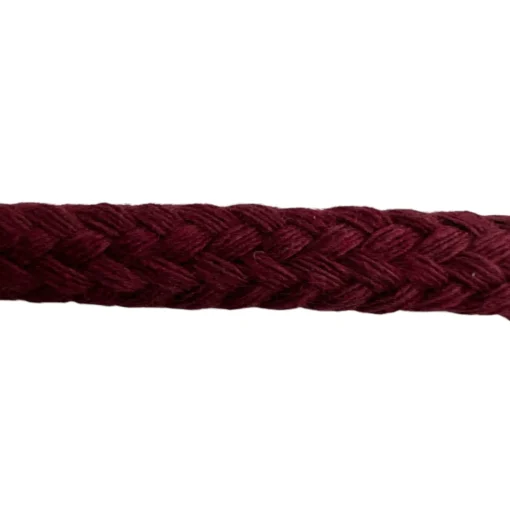 burgundy acrylic cotton cord 7