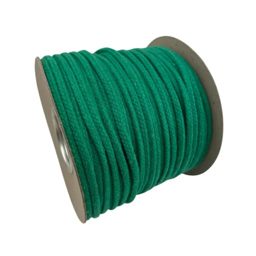 emerald green acrylic cotton magicians cord 1