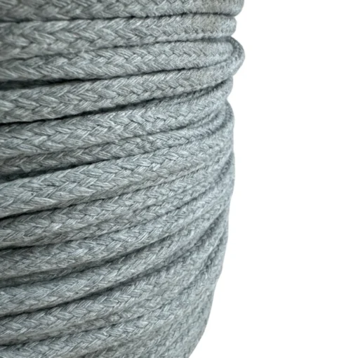 light grey acrylic cotton cord 2