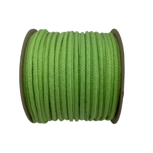 lime green acrylic cotton cord 3