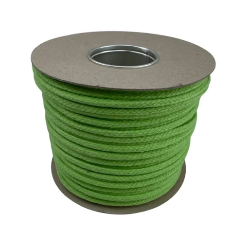 lime green acrylic cotton cord 5