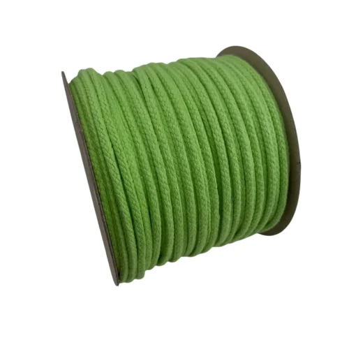 lime green acrylic cotton cord 6