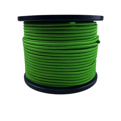 lime green elastic shockcord 1