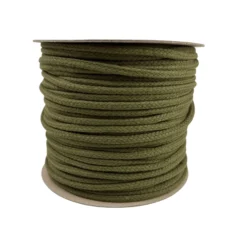 olive green acrylic cotton cord 4