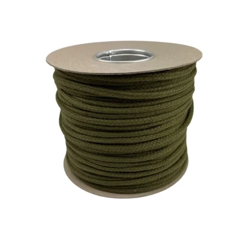 olive green acrylic cotton cord 5