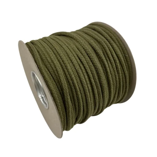 olive green acrylic cotton cord 6