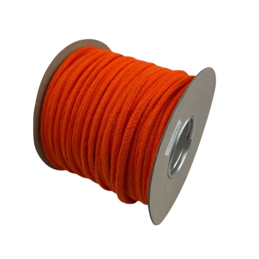 orange acrylic cotton cord 1