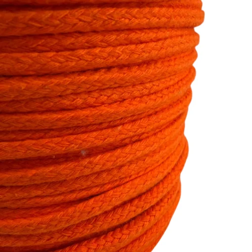 orange acrylic cotton cord 2