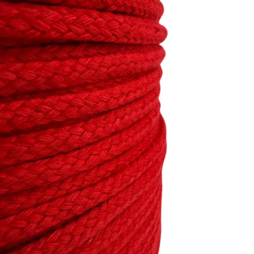 red acrylic cotton cord 2