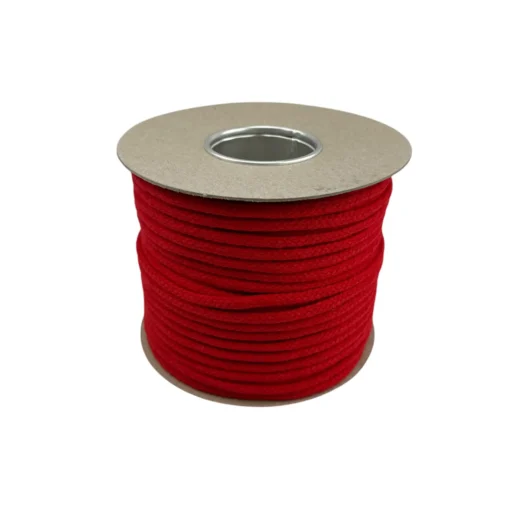 red acrylic cotton cord 5